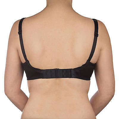 Perfection 1 Hook Bra Extenders For Tight Fitting Bras - 3 Pack  Black/White/Nude