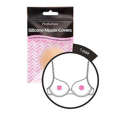 Perfection Silicone Nipple Covers Light Skin Tone