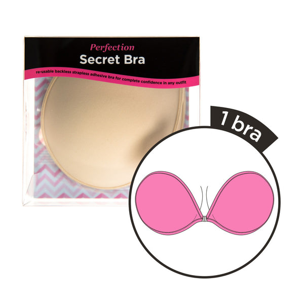 Secret Bra Light Skin Tone Size A to E Cup – Perfection Secrets